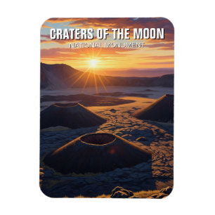 Idaho Craters of the Moon National Monument Magnet
