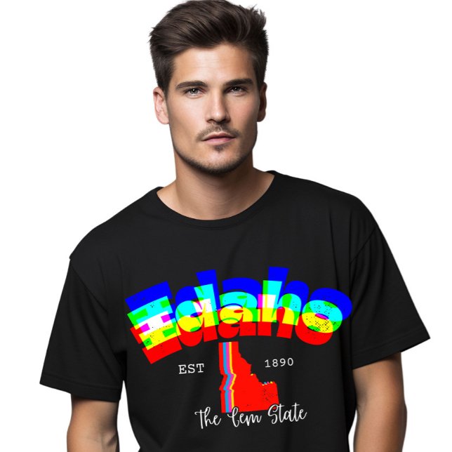 Idaho, der Staat Gem - Staatsstolz T-Shirt (Von Creator hochgeladen)