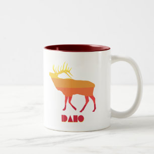 Idaho-Elch Zweifarbige Tasse