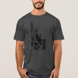 Idaho Elk Hunter mit Antler Shed T-Shirt