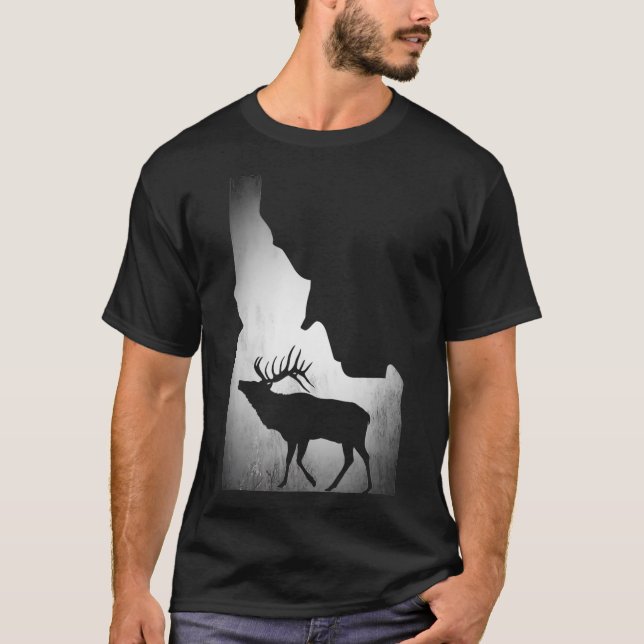 Idaho Elk Hunting T-Shirt (Vorderseite)