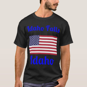 Idaho Falls Idaho Stilvolle Drucke T-Shirt