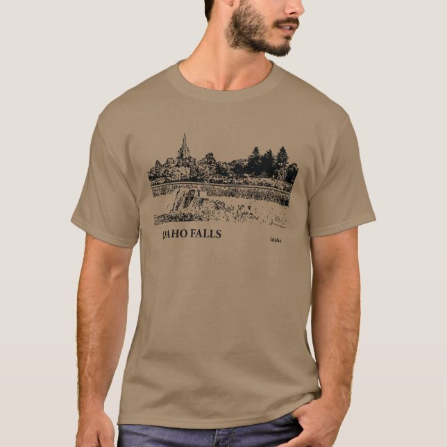 Idaho Falls Idaho T-Shirt (Vorderseite)