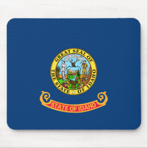 Idaho Flag, der Gem Staat, amerikanische Staaten Mousepad