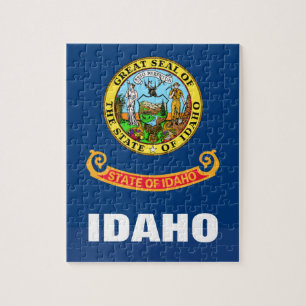 IDAHO FLAG PUZZLE