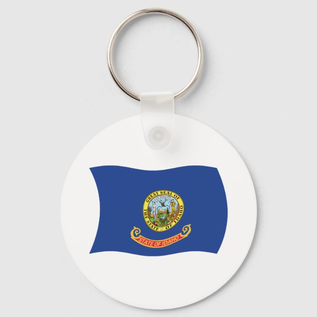 Idaho Flag Schlüsselanhänger (Vorderseite)