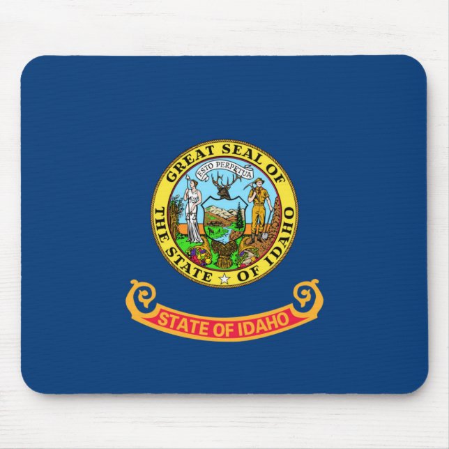 Idaho-Flagge Mousepad (Vorne)