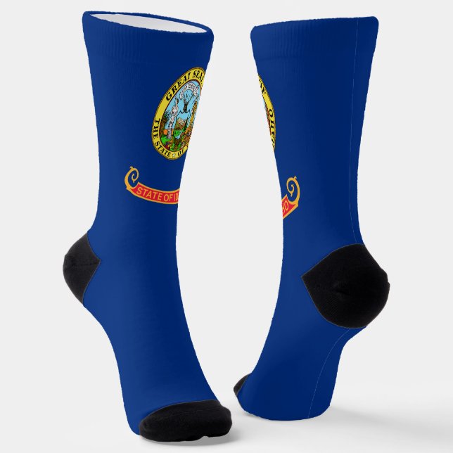 Idaho-Flagge Socken (Gewinkelt)