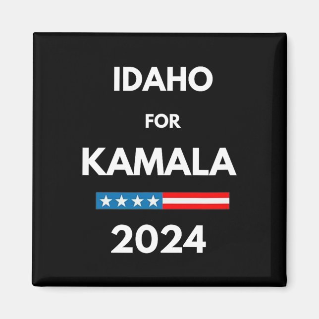 Idaho für Kamala 2024 Magnet (Vorne)