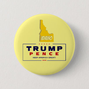 Idaho für Trump Pence 2020 Button