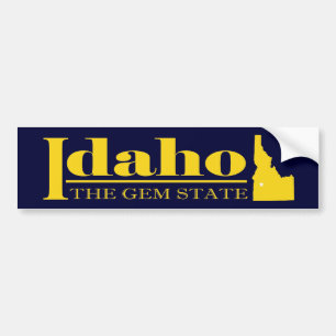 Idaho Gold Autoaufkleber