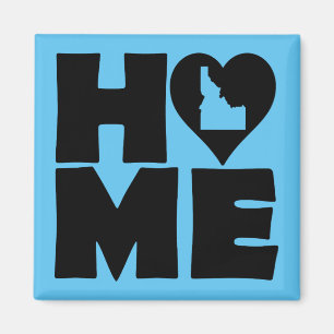 Idaho Heim Herz Staat Kühlschrankmagnet Magnet
