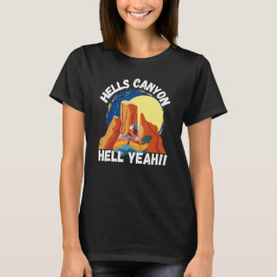 Idaho Hells Canyon Idaho Camping und Schnellimbiss T-Shirt