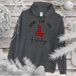 Idaho Holiday Buffalo Kariert Zuhause Staat Hoodie
