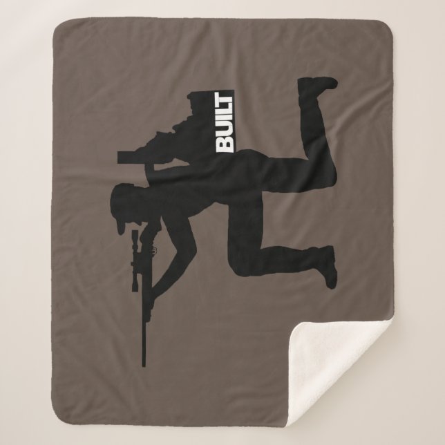 Idaho Hunter Sherpa Blanket Sherpadecke (Vorderseite)