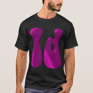 Idaho ID Anfangsmonogramm Text 1 T-Shirt