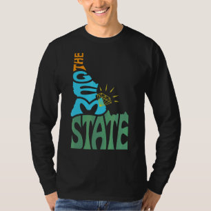 Idaho Id US Staat Gestaltmotto T-Shirt