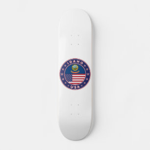 Idaho, Idaho USA, Idaho Aufkleber Skateboard