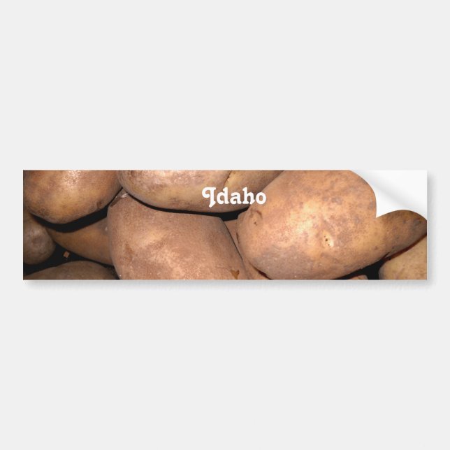 Idaho-Kartoffeln Autoaufkleber (Vorne)