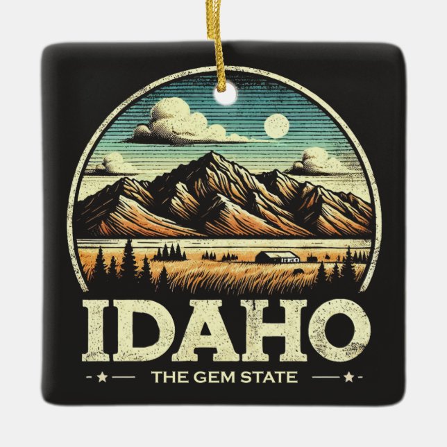 Idaho Keramikornament (Vorderseite)