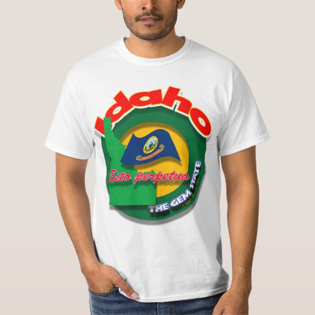 Idaho-Kreis-Shirt F/B T-Shirt (Vorderseite)