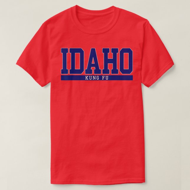 Idaho Kung Fu T-Shirt (Design vorne)