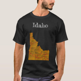 Idaho Landkreises & Highways T - Shirt