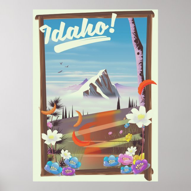 Idaho! Landschaftspopster Poster (Vorne)
