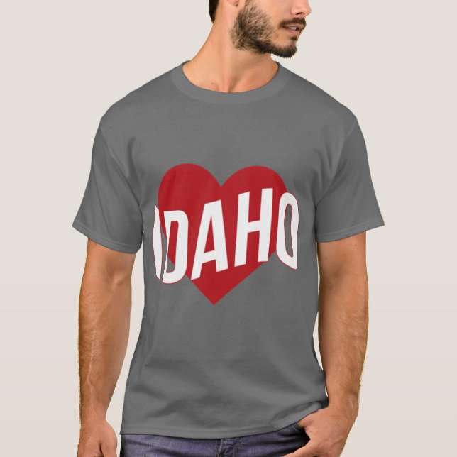 Idaho Liebe T-Shirt (Vorderseite)