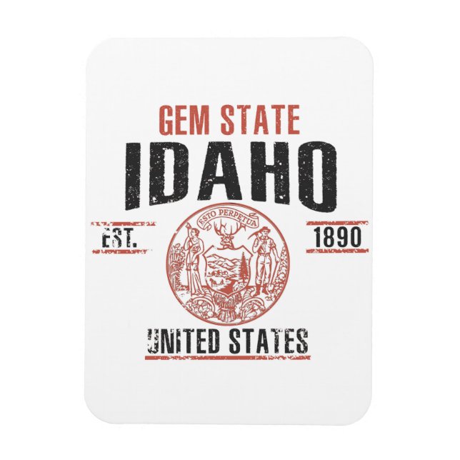 Idaho Magnet (Vertikal)