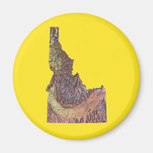 Idaho Map Magnet