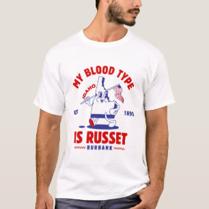 Idaho: Meine Blutgruppe ist Russet Burbank T-Shirt