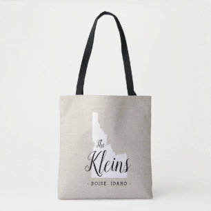 Idaho Monogram Staat Tote Bag