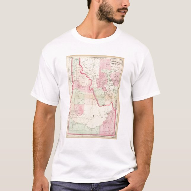 Idaho, Montana West T-Shirt (Vorderseite)