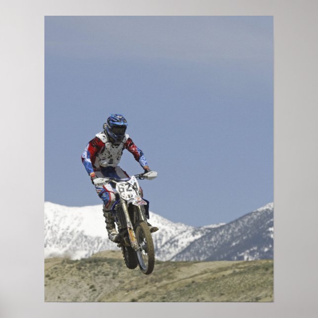 Idaho, Motocross Racing, Motorradfahren Poster (Vorne)