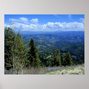 Idaho Mountain Grandeur Poster