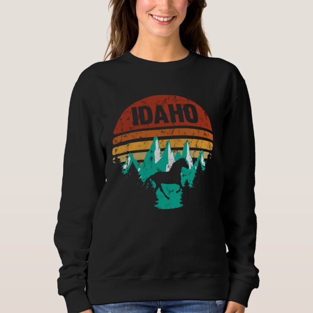 Idaho Mountains  For Resident Tourist And Visitor Sweatshirt (Vorderseite)