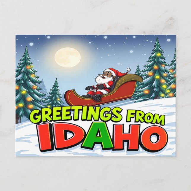 IDAHO Postcard Postkarte (Vorderseite)