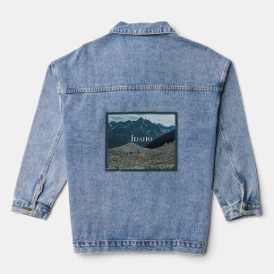 Idaho Poster Art Jeansjacke