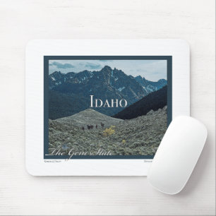 Idaho Poster Art Mousepad