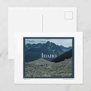 Idaho Poster Art Postkarte