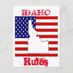 IDAHO POSTKARTE