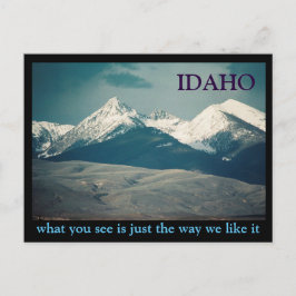 Idaho Postkarte