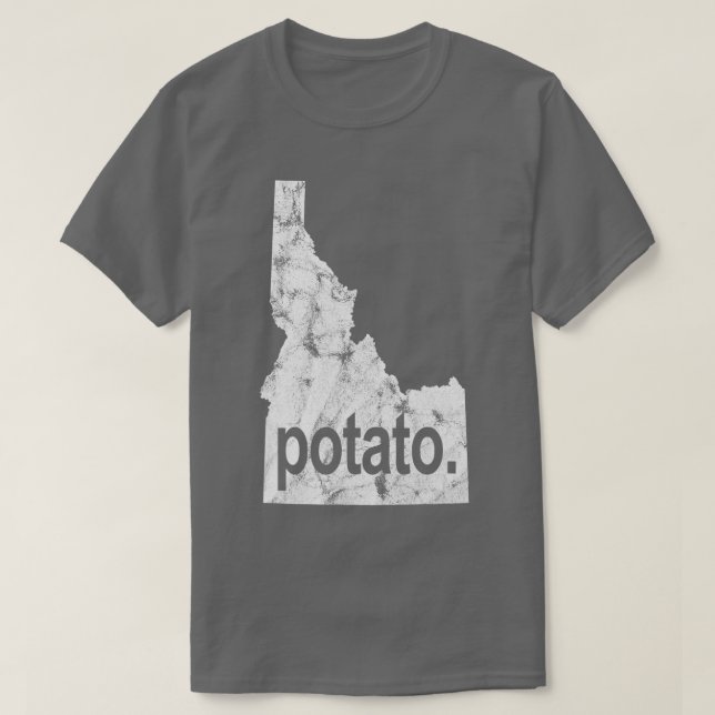 Idaho Potato Idaho Tater Food Feinschmecker T-Shirt (Design vorne)