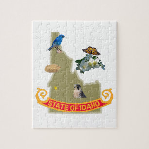 Idaho-Puzzlespiel Puzzle