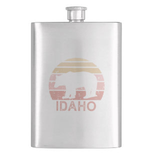 Idaho Retro Bear Flachmann