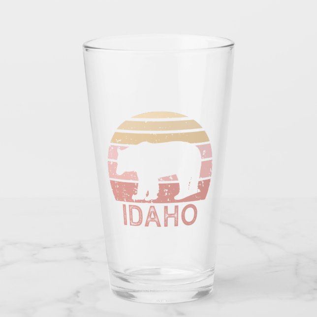 Idaho Retro Bear Glas (Vorderseite)