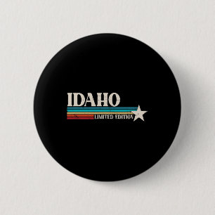 Idaho Retro Button