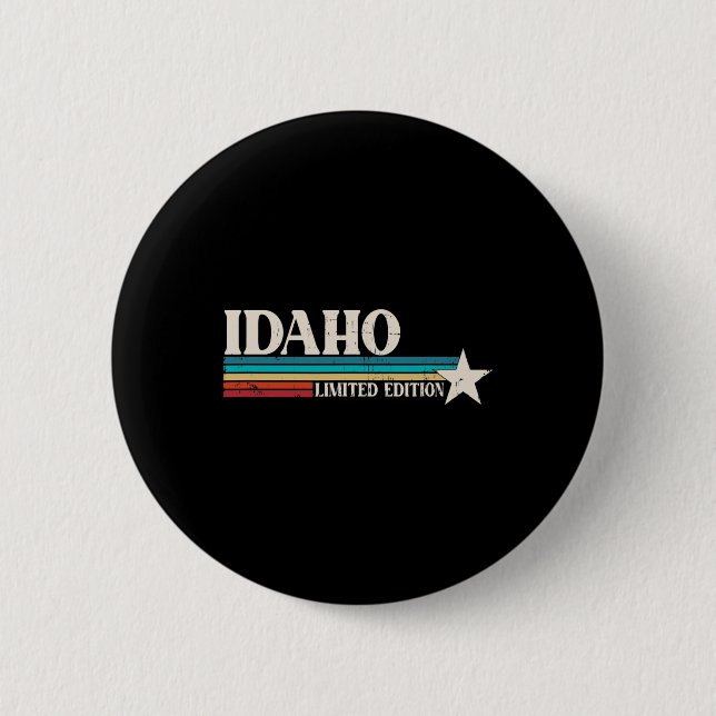 Idaho Retro  Button (Vorderseite)