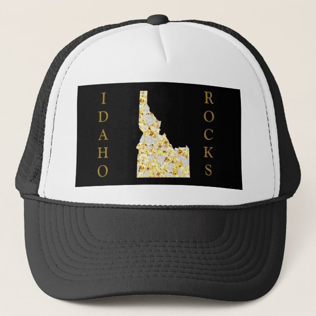 IDAHO ROCKS TRUCKERKAPPE (Vorderseite)